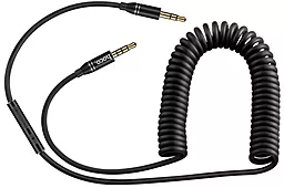 Аудио кабель Hoco UPA05 Yueyin AUX mini Jack 3.5mm M/M Cable 1.5 м чёрный