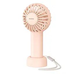 Портативный вентилятор Remax F33 Mini Pro портативный, ручной Pink - фото Портативный вентилятор Remax F33 Mini Pro портативный, ручной Pink