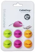 Bluelounge CableDrop Mini Small Cable Clip (Разноцветные) Bright (CDM-BR)
