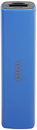 Повербанк TOTO TBG-16 2000 mAh Blue