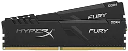 Оперативна пам'ять Kingston HyperX Fury DDR4 32 GB (2x16 GB) 3600MHz (HX436C18FB4K2/32) Black