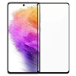 Защитное стекло 1TOUCH Full Glue для Samsung A73 5G Black (тех.пак.) - фото Защитное стекло 1TOUCH Full Glue для Samsung A73 5G Black (тех.пак.)