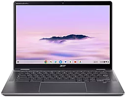 Ноутбук Acer Chromebook Plus Spin 514 CP514-4HN-30BW Steel Gray (NX.KYQEU.001) - фото Ноутбук Acer Chromebook Plus Spin 514 CP514-4HN-30BW Steel Gray (NX.KYQEU.001)