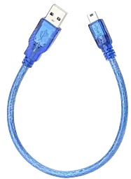 Кабель EasyLife USB-A - mini USB 10w 0.3м cable Blue (YT-C/AM-0.3MnBl/10336) - фото Кабель EasyLife USB-A - mini USB 10w 0.3м cable Blue (YT-C/AM-0.3MnBl/10336)