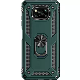 Чехол Epik Serge Ring for Magnet для Xiaomi Poco X3 NFC, Poco X3 Pro Зеленый
