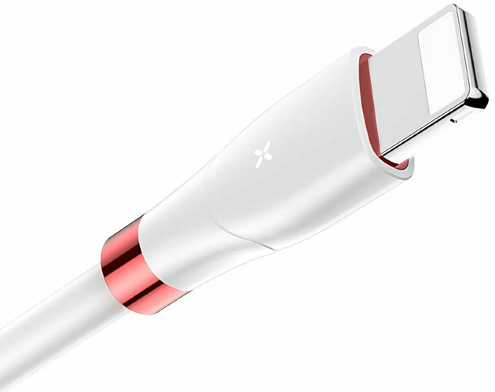 Кабель Baseus Big Eye Digital Display USB-A - Lightning 10w 1.2м cable White (CALEYE-02) - фото 4