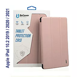 Чехол для планшета BeCover Tri Fold Soft TPU для Apple iPad 10.2" 7 (2019), 8 (2020), 9 (2021) Pink (706738) - фото Чехол для планшета BeCover Tri Fold Soft TPU для Apple iPad 10.2" 7 (2019), 8 (2020), 9 (2021) Pink (706738)