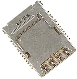 Конектор SIM-карти Samsung Galaxy Core 2 Duos G355H / S5 Duos G900F / Mega 6.3 I9200 / I9205 / S3 Duos I9300i / Note 3 Neo Duos N7502 - фото Конектор SIM-карти Samsung Galaxy Core 2 Duos G355H / S5 Duos G900F / Mega 6.3 I9200 / I9205 / S3 Duos I9300i / Note 3 Neo Duos N7502