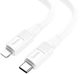 Кабель Hoco X84 USB Type-C - Lightning 20w 3a 1м PD сable White - мініатюра 2 Кабель Hoco X84 USB Type-C - Lightning 20w 3a 1м PD сable White - мініатюра 2