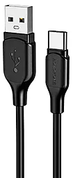 USB Кабель Borofone BX42 USB Type-C Cable 3A Black