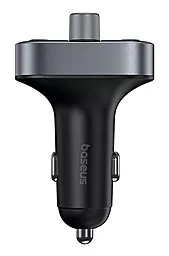 Автомобільний зарядний пристрій Baseus S-09 Pro 18w PD/QC 2xUSB-A/USB-C ports black (C10762200113-00) - мініатюра 5