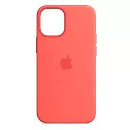 Чохол Silicone Case Full for Apple iPhone 12, iPhone 12 Pro Pomelo (09367)