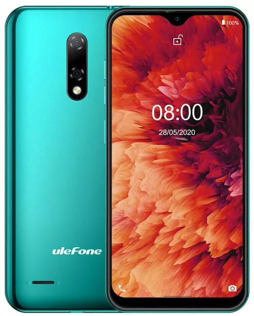Смартфон UleFone Note 8 2/16Gb Green - фото 1