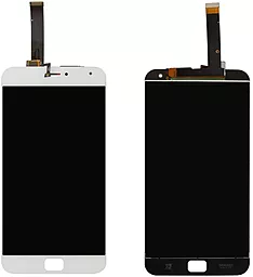 Дисплей Meizu MX4 Pro (M462) с тачскрином, оригинал, White - фото Дисплей Meizu MX4 Pro (M462) с тачскрином, оригинал, White