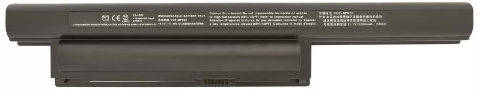 Акумулятор для ноутбука Sony BPS22 10.8V Black 5200mAhr - фото 2