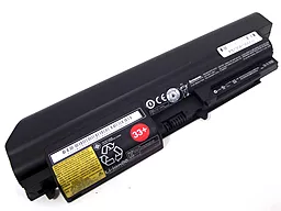Акумулятор для ноутбука Lenovo 42T5264 ThinkPad R400 / 10.8V 5200mAh / Black