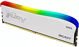 Оперативная память Kingston Fury 8 GB DDR4 3200 MHz Beast RGB Special Edition White (KF432C16BWA/8)