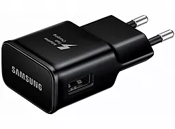 Мережевий зарядний пристрій з швидкою зарядкою Samsung Adaptive Fast Charger QC 2.0 без кабеля Black (EP-TA200)