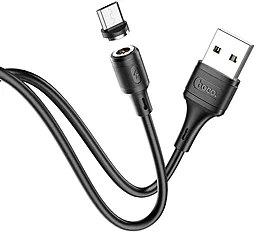 Кабель Hoco X52 Sereno USB-A - micro USB 12w 2.4a 1м cable Black - мініатюра 3 Кабель Hoco X52 Sereno USB-A - micro USB 12w 2.4a 1м cable Black - мініатюра 3