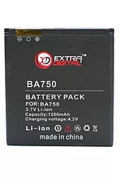 Акумулятор Sony Ericsson Xperia Arc LT15i / BA750 / BMS6346 (1200 mAh) ExtraDigital