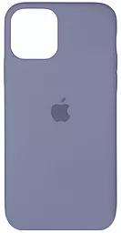 Чехол Silicone Case Full для Apple iPhone 12 Mini Lavender Grey