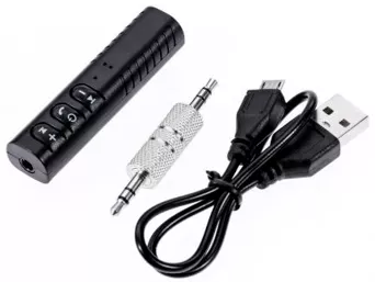 Bluetooth адаптер Dynamode Bluetooth 4.1 аудио AUX 3.5мм jack  Black (BT-AUX) - фото 5