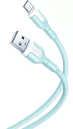 Кабель USB XO NB212 10.5w 2.1a micro USB cable blue