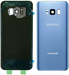 Задняя крышка корпуса Samsung Galaxy S8 Plus G955F со стеклом камеры Original Coral Blue - фото Задняя крышка корпуса Samsung Galaxy S8 Plus G955F со стеклом камеры Original Coral Blue