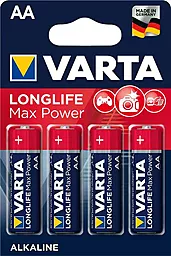 Батарейка Varta AA (LR6) Max Power 4шт