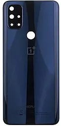 Задняя крышка корпуса OnePlus Nord N10 5G со стеклом камеры, Original Midnight Ice - фото Задняя крышка корпуса OnePlus Nord N10 5G со стеклом камеры, Original Midnight Ice