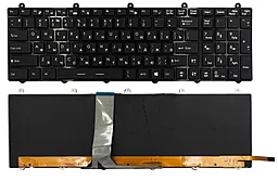 Клавиатура для ноутбука MSI GE60 GE70 GT60 GT70 GT780 GT783 GX60 GX70 GX780 подсветка V123322BK1 черная