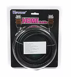 Видеокабель Viewcon HDMI-HDMI 10m v1.4 (VD167-10M) - миниатюра 2