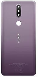Задняя крышка корпуса Nokia 2.4 со стеклом камеры Original Dusk - фото Задняя крышка корпуса Nokia 2.4 со стеклом камеры Original Dusk