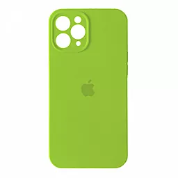 {"ru": "Чехол", "uk": "Чохол"} Silicone Case Full Camera for Apple iPhone 11 Pro Party Green