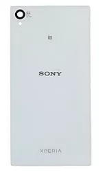 Задняя крышка корпуса Sony Xperia Z1S C6916 со стеклом камеры White - фото Задняя крышка корпуса Sony Xperia Z1S C6916 со стеклом камеры White