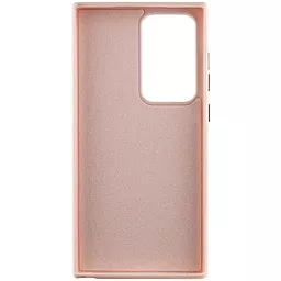 Чехол Epik Bonbon Leather Metal Style для Samsung Galaxy S23 Ultra Light Pink - миниатюра 3
