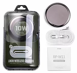 Беспроводное (индукционное) зарядное устройство Remax RP-W11 2a wireless charger Silver (RP-W11-SILVER) - миниатюра 3 Беспроводное (индукционное) зарядное устройство Remax RP-W11 2a wireless charger Silver (RP-W11-SILVER) - миниатюра 3