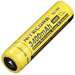 Аккумулятор Li-Ion 18650 Nitecore NL189 3.7V (3400mAh), защищенный
