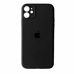 Чехол Silicone Case Full Camera for Apple iPhone 11 Black
