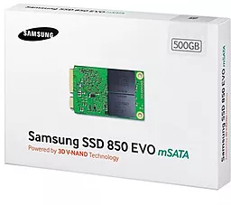 SSD Накопитель Samsung 850 EVO 500 GB mSATA (MZ-M5E500BW) - миниатюра 5