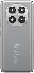Задняя крышка корпуса Xiaomi Poco X7 со стеклом камеры, Original Silver - фото Задняя крышка корпуса Xiaomi Poco X7 со стеклом камеры, Original Silver