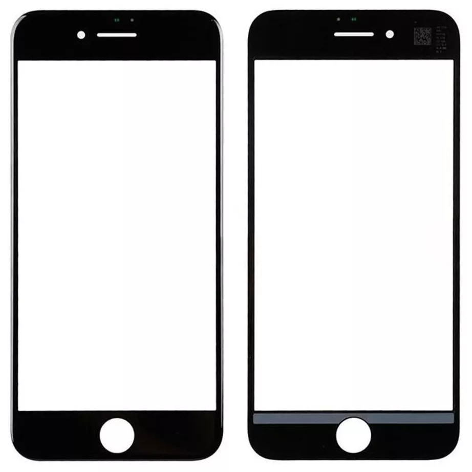 Корпусне скло дисплея Apple iPhone 7 Black - фото 1
