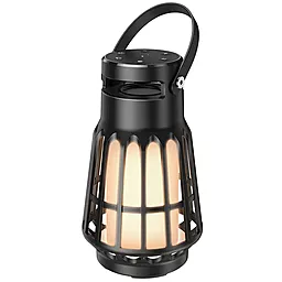 Колонки акустические Hoco BS61 Wild fun outdoor camping light Magic black night - фото Колонки акустические Hoco BS61 Wild fun outdoor camping light Magic black night