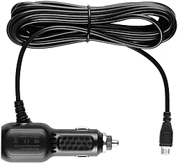 Автомобільний зарядний пристрій EasyLife 17W 3.4A 2xUSB-A + 3.5m L microUSB cable Black