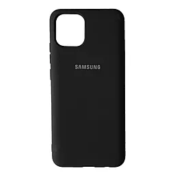 Чохол 1TOUCH Silicone Case Full для Samsung Galaxy A03 2021  Black