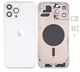 Корпус для Apple iPhone 13 Pro Max full kit Original - знятий з телефону Silver