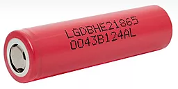 Аккумулятор LG 18650 2500mAh 20A (LGDBHE21865) 1шт - миниатюра 2