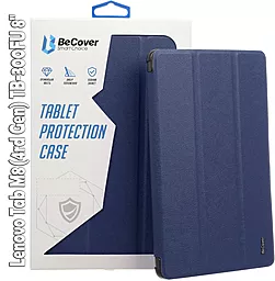 Чохол для планшету BeCover Smart Case для Lenovo Tab M8 (4rd Gen) TB-300FU 8" Deep Blue (709210) - фото Чохол для планшету BeCover Smart Case для Lenovo Tab M8 (4rd Gen) TB-300FU 8" Deep Blue (709210)