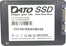 Накопичувач SSD Dato DS700 480 GB (DS700SSD-480GB) - мініатюра 4