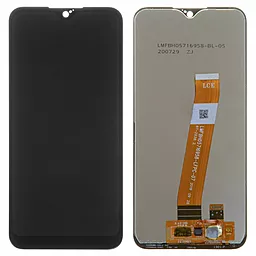 Дисплей Samsung Galaxy A01 A015, Galaxy M01 M015 (вузький роз'єм) з тачскріном, Black